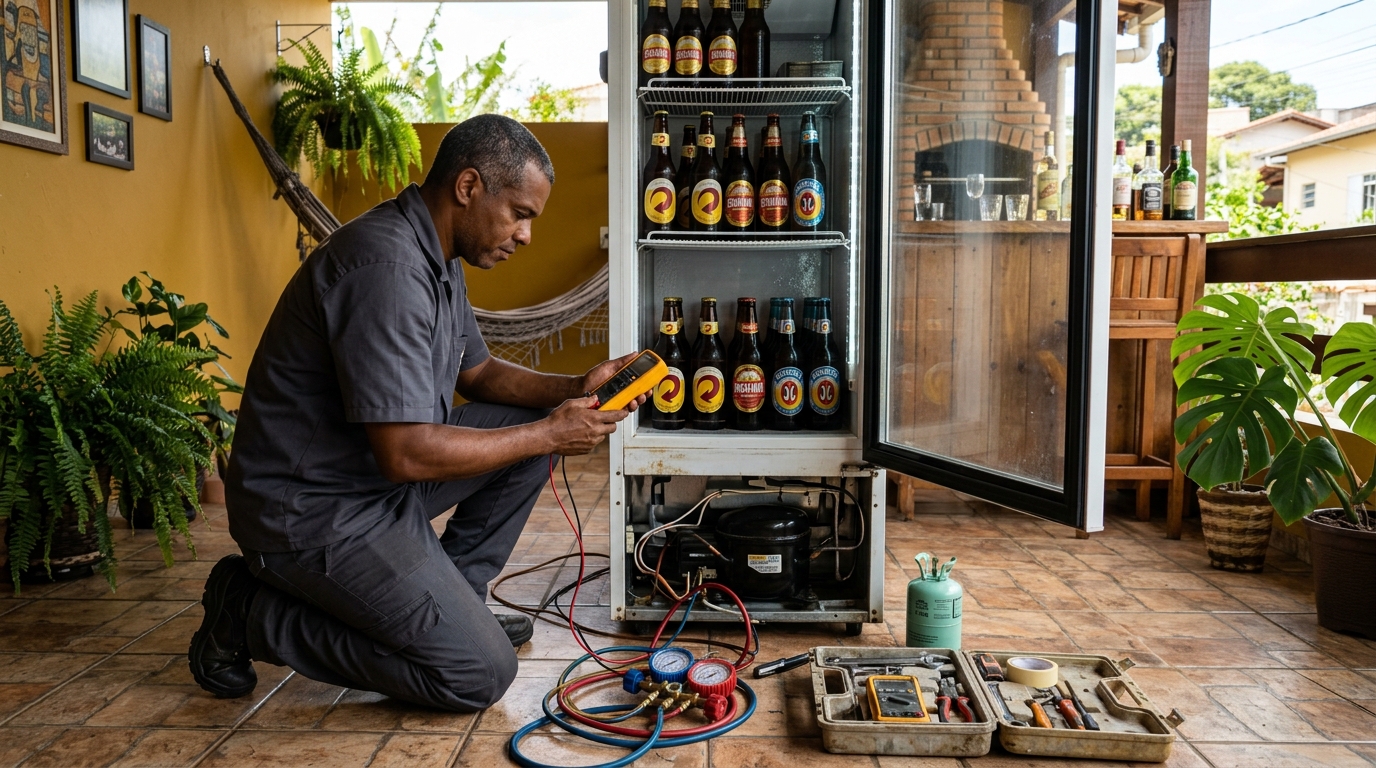 Conserto de Cervejeira em Bauru-SP