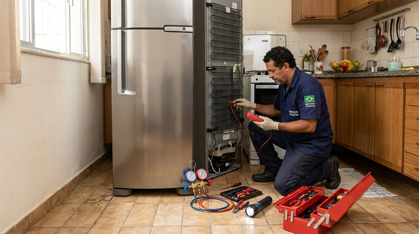 Manutenção na refrigeração em Bauru-SP